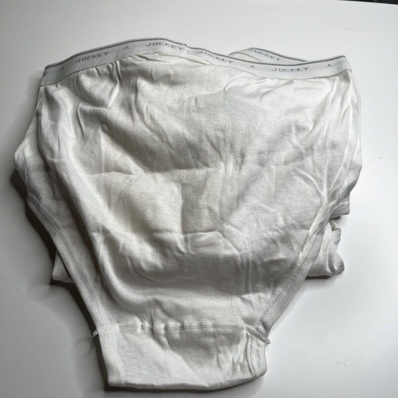 Jockey Classic Mens Briefs Underwear Y Front Fly Sz 38 Lot 5 USA Whitey Tighty - Picture 6 of 6